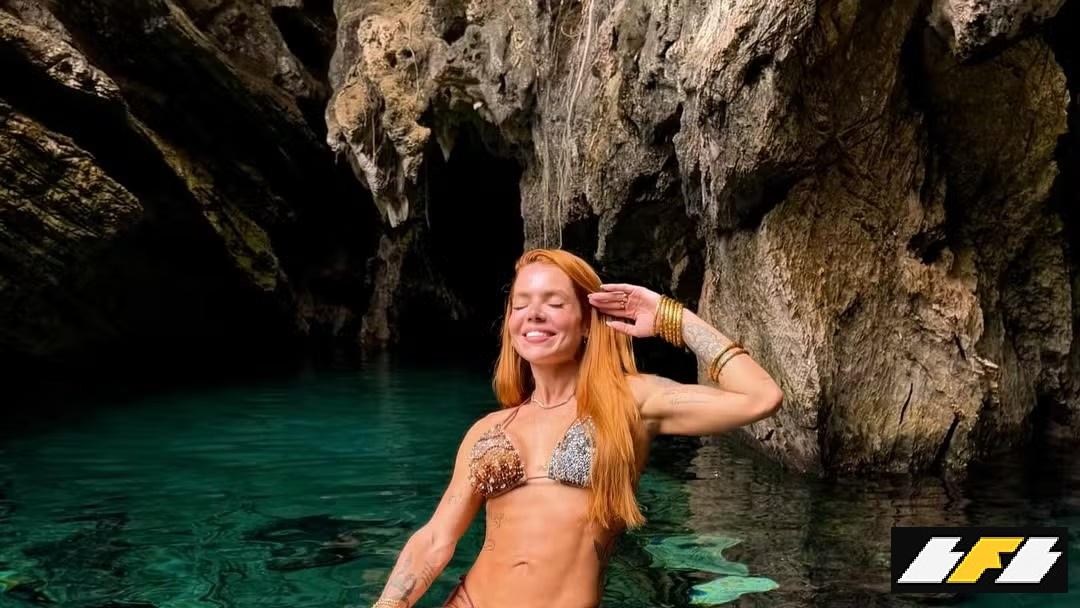 Thaís Vasconcellos, que perdeu 40 kg, dá adeus aos músculos: ‘Treino mais leve e funcional’