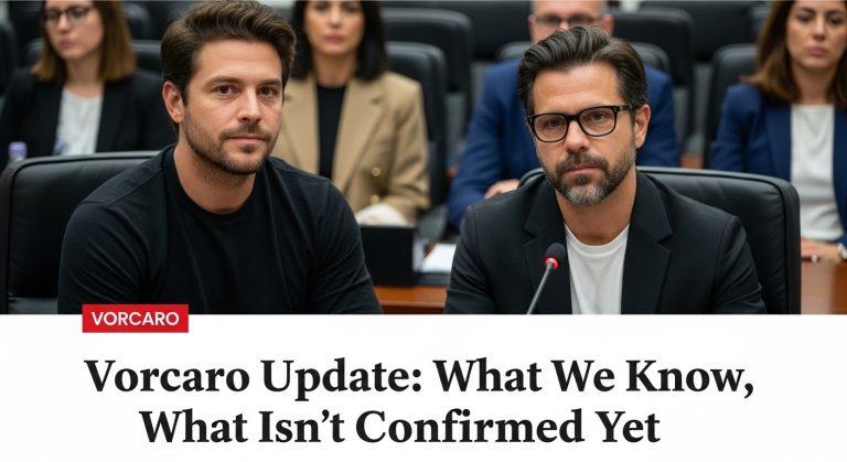 Vorcaro in a newsroom discussing CPI developments