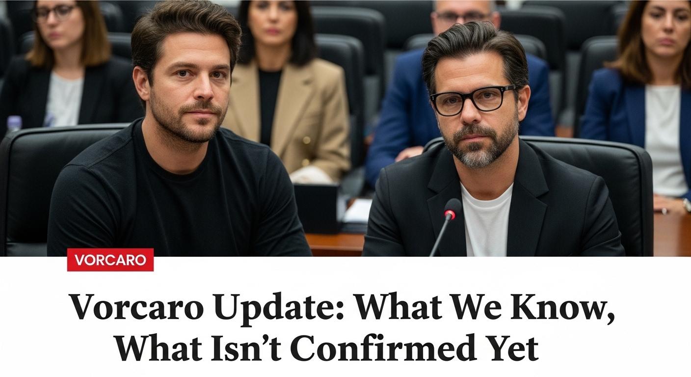 Vorcaro in a newsroom discussing CPI developments