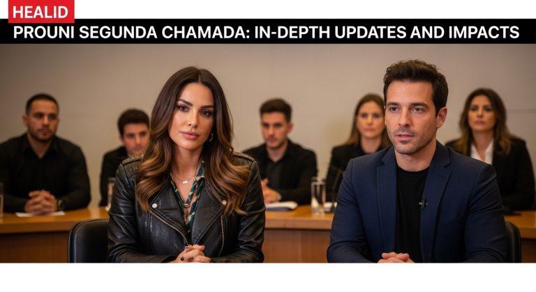 Brazilian student evaluating Prouni segunda chamada options in a campus setting